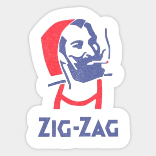 Zig Zag Rolling Papers Sticker